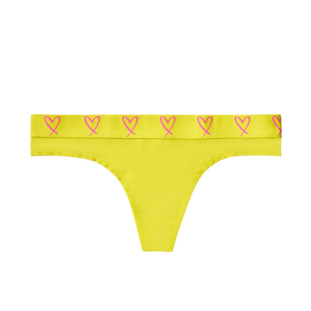 Victoria Secret Logo Thong Size X-Small NWT